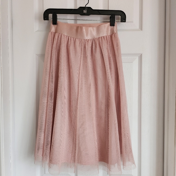 Express baby pink ballerina skirt in size xxs ballet core - Picture 1 of 5